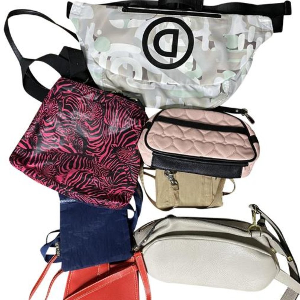 Mix lot of 6 Assorted Brands Hand Bag